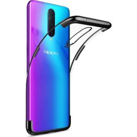 Microsonic Oppo Rx17 Pro Skyfall Transparent Clear Siyah Kılıf