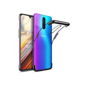 Microsonic Oppo Rx17 Pro Skyfall Transparent Clear Siyah Kılıf