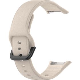 Microsonic Oppo Watch Free Silicone Sport Band Bej Kordon