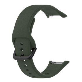 Microsonic Oppo Watch Free Silicone Sport Band Koyu Yeşil Kordon