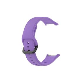 Microsonic Oppo Watch Free Silicone Sport Band Lila Kordon