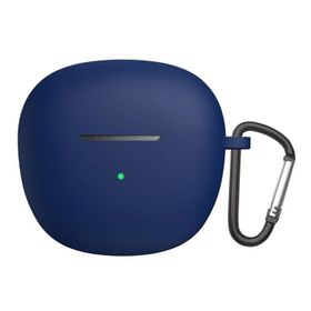 Microsonic QCY HT03 Askılı Mat Silikon Lacivert Kılıf