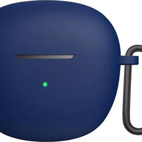 Microsonic QCY HT03 Askılı Mat Silikon Lacivert Kılıf