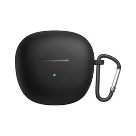 Microsonic QCY HT03 Askılı Mat Silikon Siyah Kılıf