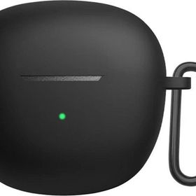 Microsonic QCY HT03 Askılı Mat Silikon Siyah Kılıf