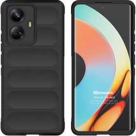 Microsonic Realme 10 Pro 5G Oslo Prime Siyah Kılıf