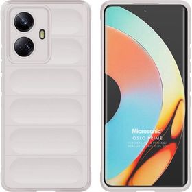 Microsonic Realme 10 Pro Plus 5G Oslo Prime Beyaz Kılıf