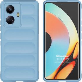 Microsonic Realme 10 Pro Plus 5G Oslo Prime Mavi Kılıf