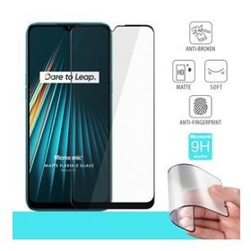 Microsonic Realme 5I Seramik Matte Flexible Siyah Ekran Koruyucu