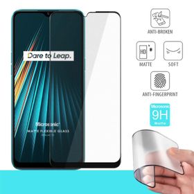 Microsonic Realme 5I Seramik Matte Flexible Siyah Ekran Koruyucu