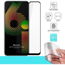 Microsonic Realme 6I Seramik Matte Flexible Siyah Ekran Koruyucu