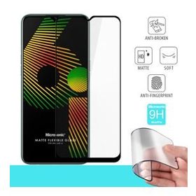 Microsonic Realme 6I Seramik Matte Flexible Siyah Ekran Koruyucu