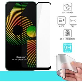 Microsonic Realme 6I Seramik Matte Flexible Siyah Ekran Koruyucu