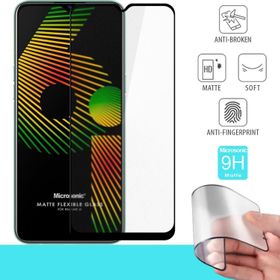 Microsonic Realme 6I Seramik Matte Flexible Siyah Ekran Koruyucu