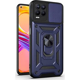 Microsonic Realme 8 Impact Resistant Lacivert Kılıf