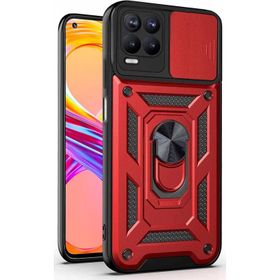 Microsonic Realme 8 Pro Impact Resistant Kırmızı Kılıf