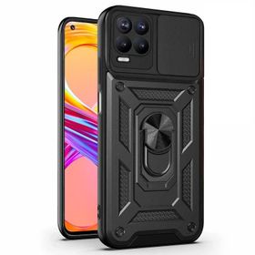 Microsonic Realme 8 Pro Impact Resistant Siyah Kılıf