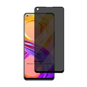 Microsonic Realme 8 Pro Privacy 5D Gizlilik Filtreli Siyah Cam Ekran Koruyucu