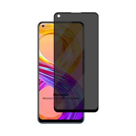 Microsonic Realme 8 Pro Privacy 5D Gizlilik Filtreli Siyah Cam Ekran Koruyucu