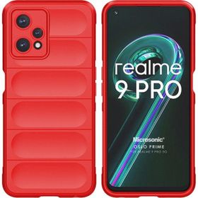 Microsonic Realme 9 Pro 5G Oslo Prime Kırmızı Kılıf