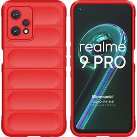 Microsonic Realme 9 Pro 5G Oslo Prime Kırmızı Kılıf