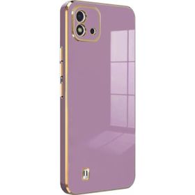 Microsonic Realme C11 2021 Olive Plated Lila Kılıf