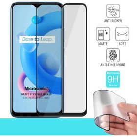 Microsonic Realme C11 2021 Seramik Matte Flexible Siyah Ekran Koruyucu
