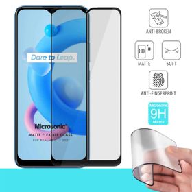 Microsonic Realme C11 2021 Seramik Matte Flexible Siyah Ekran Koruyucu