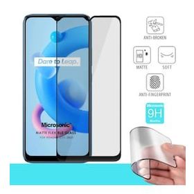 Microsonic Realme C11 2021 Seramik Matte Flexible Siyah Ekran Koruyucu