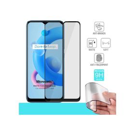 Microsonic Realme C11 2021 Seramik Matte Flexible Siyah Ekran Koruyucu