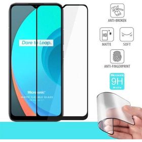 Microsonic Realme C11 Seramik Matte Flexible Siyah Ekran Koruyucu
