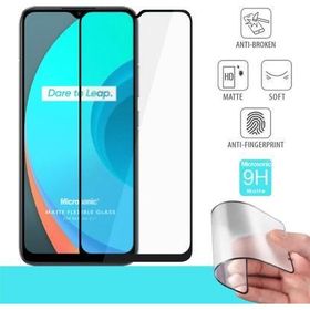 Microsonic Realme C11 Seramik Matte Flexible Siyah Ekran Koruyucu
