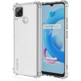 Microsonic Realme C15 Shock Absorbing Şeffaf Kılıf
