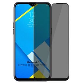 Microsonic Realme C2 Privacy 5D Gizlilik Filtreli Siyah Cam Ekran Koruyucu