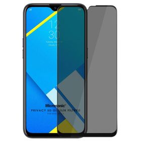 Microsonic Realme C2 Privacy 5D Gizlilik Filtreli Siyah Cam Ekran Koruyucu