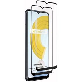 Microsonic Realme C21 Crystal Seramik Nano 2 Adet Siyah Ekran Koruyucu