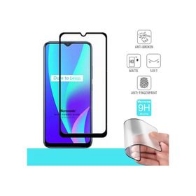 Microsonic Realme C21 Seramik Matte Flexible Siyah Ekran Koruyucu