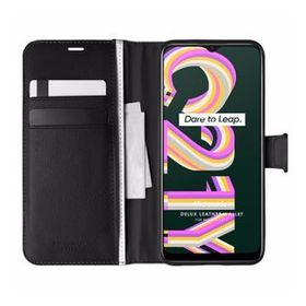 Microsonic Realme C21Y Delux Leather Wallet Kılıf