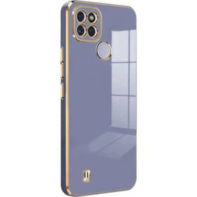 Microsonic Realme C21Y Olive Plated Lavanta Grisi Kılıf