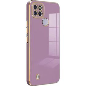 Microsonic Realme C21Y Olive Plated Lila Kılıf