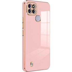 Microsonic Realme C21Y Olive Plated Pembe Kılıf