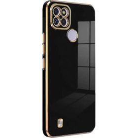 Microsonic Realme C21Y Olive Plated Siyah Kılıf