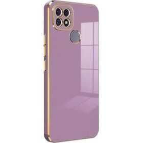 Microsonic Realme C25 Olive Plated Lila Kılıf