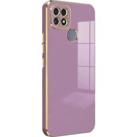 Microsonic Realme C25 Olive Plated Lila Kılıf