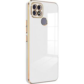Microsonic Realme C25S Olive Plated Beyaz Kılıf