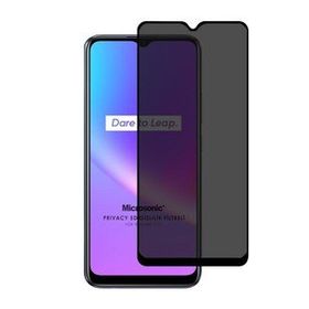 Microsonic Realme C25S Privacy 5D Gizlilik Filtreli Siyah Cam Ekran Koruyucu