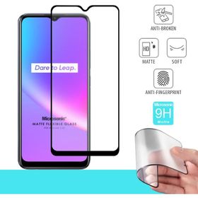 Microsonic Realme C25S Seramik Matte Flexible Siyah Ekran Koruyucu