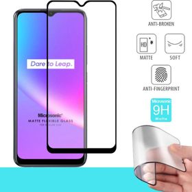 Microsonic Realme C25S Seramik Matte Flexible Siyah Ekran Koruyucu