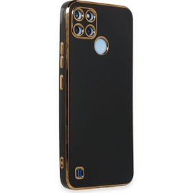 Microsonic Realme C25Y Olive Plated Siyah Kılıf