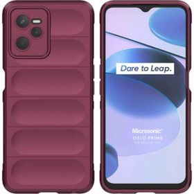 Microsonic Realme C35 Oslo Prime Bordo Kılıf
